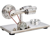 Stirlingkit Stirling Engine Kit Mini DIY Model Hot Air Quartz Cylinder Steam Powered Toy Physics Experiment, view 2