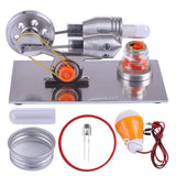 Stirlingkit Stirling Engine Kit Mini Hot Air Motor Model Educational STEM Toy Science Experiment Kit, view 2