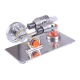 Stirlingkit Stirling Engine Kit Mini Hot Air Motor Model Educational STEM Toy Science Experiment Kit, view 3
