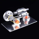Stirlingkit Stirling Engine Kit Mini Hot Air Motor Model Educational STEM Toy Science Experiment Kit, view 4