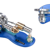 Stirlingkit Stirling Engine Kit Mini Hot Air Motor Model Educational Toy Electricity Generator Set, view 5