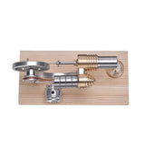 Stirlingkit Stirling Engine Kit Mini Hot Air Motor Model Educational Toy Kits Metal Cylinder Bootable, view 5