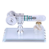 Stirlingkit Stirling Engine Kit Minitype Free-Piston Type High Speed Stirling Engine Motor Model Education Toy, view 2