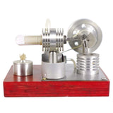 Stirlingkit Stirling Engine Kit Model Single-cylinder Split Right Angle Type High-end Creative Gifts for Collection, view 2