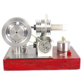 Stirlingkit Stirling Engine Kit Model Single-cylinder Split Right Angle Type High-end Creative Gifts for Collection, view 3