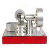 Stirlingkit Stirling Engine Kit Model Single-cylinder Split Right Angle Type High-end Creative Gifts for Collection, view 4