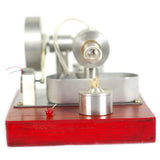 Stirlingkit Stirling Engine Kit Model Single-cylinder Split Right Angle Type High-end Creative Gifts for Collection, view 5