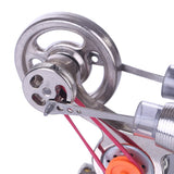 Stirlingkit Stirling Engine Kit Model Stainless Steel Developmental Science Toy Motor Engine, view 5
