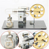 Stirlingkit Stirling Engine Kit Motor Model DIY Educational Steam Power Toy Electricity Learning Model, view 3