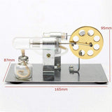 Stirlingkit Stirling Engine Kit Motor Model DIY Educational Steam Power Toy Electricity Learning Model, view 4