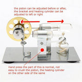 Stirlingkit Stirling Engine Kit Motor Model DIY Educational Steam Power Toy Electricity Learning Model, view 5
