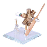 Stirlingkit Stirling Engine Kit Propeller Rotating Motor Model Steam Heat Generator Physical Model Toy Collection Creative Educational Toy, view 2