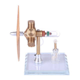 Stirlingkit Stirling Engine Kit Propeller Rotating Motor Model Steam Heat Generator Physical Model Toy Collection Creative Educational Toy, view 4