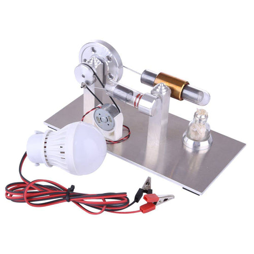 Stirlingkit Stirling Engine Kit Quartz Edition Education Model Kit DIY Steam STEM Toy