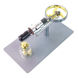 Stirlingkit Stirling Engine Kit Single Cylinder Big Flywheel Travelling Wave Thermoacoustic Engine, view 4
