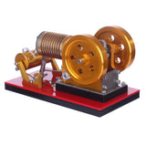 Stirlingkit Stirling Engine Kit Suction Fire Type High-end Professional Edition Pure Copper Air Cylinder Heat Energy Model Physics Science Experiment Toy, view 2