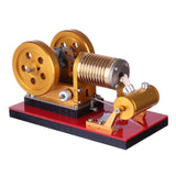 Stirlingkit Stirling Engine Kit Suction Fire Type High-end Professional Edition Pure Copper Air Cylinder Heat Energy Model Physics Science Experiment Toy, view 3