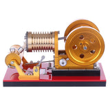 Stirlingkit Stirling Engine Kit Suction Fire Type High-end Professional Edition Pure Copper Air Cylinder Heat Energy Model Physics Science Experiment Toy, view 6