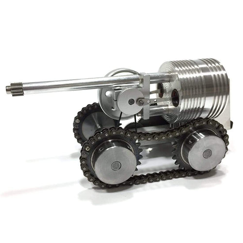 Stirlingkit Stirling Engine Kit Tank Motor Power Generator Model Piston Motor Engine Model Toy
