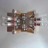 Stirlingkit Stirling Engine Kit V-shape 4-Cylinder V4 Parallel Micro External Combustion Engine Model, view 4