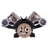 Stirlingkit Stirling Engine Kit V-shape Four-cylinder Vacuum Suction v4 Engine Model Toy, view 2