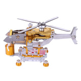Stirlingkit Stirling Engine Kit Vacuum Generator Model Helicopter Design Stirling Engine Motor Kit Science Metal Toy, view 4