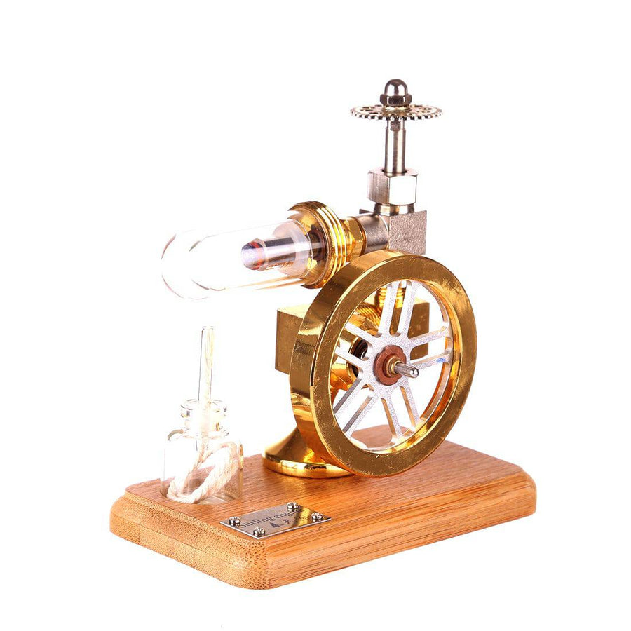 Stirlingkit Stirling Engine Model Adjustable Speed Motor Power External Combustion Educational Toy
