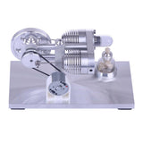 Stirlingkit Stirling Engine Model Aluminium Alloy Quartz Heating Tube Stirling Educational Motor Kit, view 5