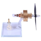 Stirlingkit Aircraft Hot Air Engine Power Generator Engine Innovative Stirling Engine Science Toys, view 2