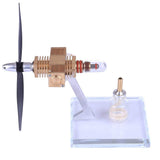 Stirlingkit Aircraft Hot Air Engine Power Generator Engine Innovative Stirling Engine Science Toys, view 3