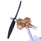 Stirlingkit Aircraft Hot Air Engine Power Generator Engine Innovative Stirling Engine Science Toys, view 5