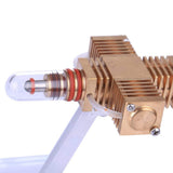 Stirlingkit Aircraft Hot Air Engine Power Generator Engine Innovative Stirling Engine Science Toys, view 6