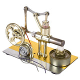 Stirlingkit Stirling Engine Model Kit Single Cylinder Balance Science Experiment Kit with All-metal Base, view 3