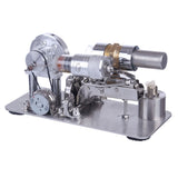 Stirlingkit Stirling Engine Model Metal Single Cylinder Power Generator Micro External Combustion Engine Stem Model, view 2