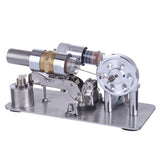 Stirlingkit Stirling Engine Model Metal Single Cylinder Power Generator Micro External Combustion Engine Stem Model, view 4