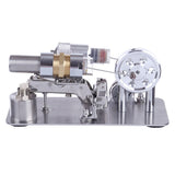 Stirlingkit Stirling Engine Model Metal Single Cylinder Power Generator Micro External Combustion Engine Stem Model, view 5