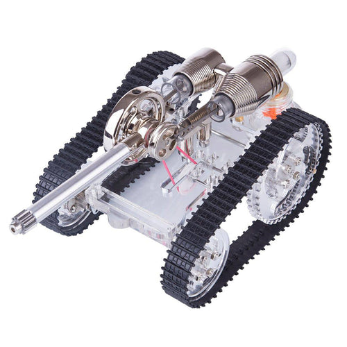 Stirlingkit Stirling Engine Model Metal Tank Stirling Engine Motor Model External Combustion Engine