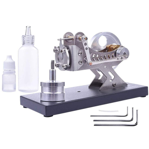 Stirlingkit Stirling Engine Model Vacuum Motor Model Kit Engine Educational Toys