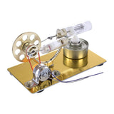 Stirlingkit Stirling Engine Set Model Single Cylinder Science Experiment Kit with All-metal Base, view 3