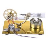 Stirlingkit Stirling Engine Set Model Single Cylinder Science Experiment Kit with All-metal Base, view 4