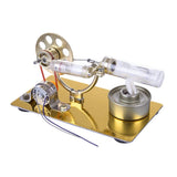 Stirlingkit Stirling Engine Set Model Single Cylinder Science Experiment Kit with All-metal Base, view 5