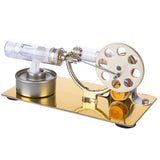 Stirlingkit Stirling Engine Set Model Single Cylinder Science Experiment Kit with All-metal Base, view 6