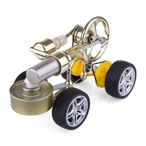 Stirlingkit Stirling Engine Stirling Motor Driving Car Science Toy Hot Air Educational Toy
