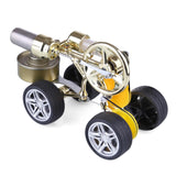 Stirlingkit Stirling Engine Stirling Motor Driving Car Science Toy Hot Air Educational Toy, view 2