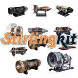 Stirlingkit 2pcs Lucky Box Mystery Box Turbofan Engine Kits, view 2