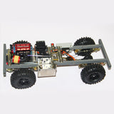 Stirlingkit Custom 1/10 Nitro Powered 4WD Off-Road RC Car Body Frame 1/10 with SEMTO ST-NF2 Engine RTR, view 3