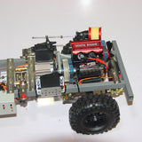 Stirlingkit Custom 1/10 Nitro Powered 4WD Off-Road RC Car Body Frame 1/10 with SEMTO ST-NF2 Engine RTR, view 4