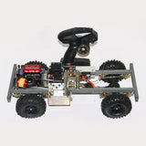 Stirlingkit Custom 1/10 Nitro Powered 4WD Off-Road RC Car Body Frame 1/10 with SEMTO ST-NF2 Engine RTR, view 6