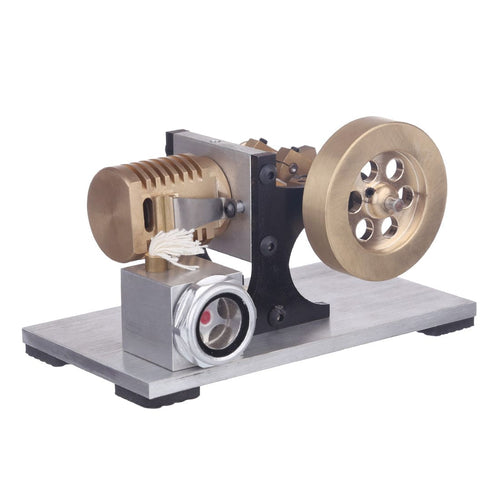 Stirlingkit Suction Fire Type Single cylinder Hot Air Stirling Engine Model -Bracket Version
