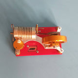 Stirlingkit Suction Fire Type Stirling Engine Model Hot Air Stirling Model, view 4